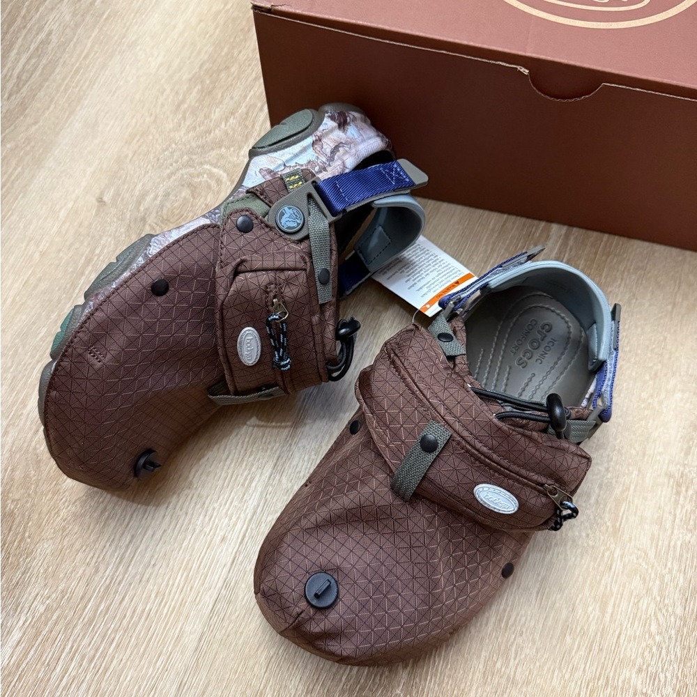 NWT CROCS x BOTEGA CLASSIC ALL-TERRAIN CLOG Size M8 / W10 chocolate